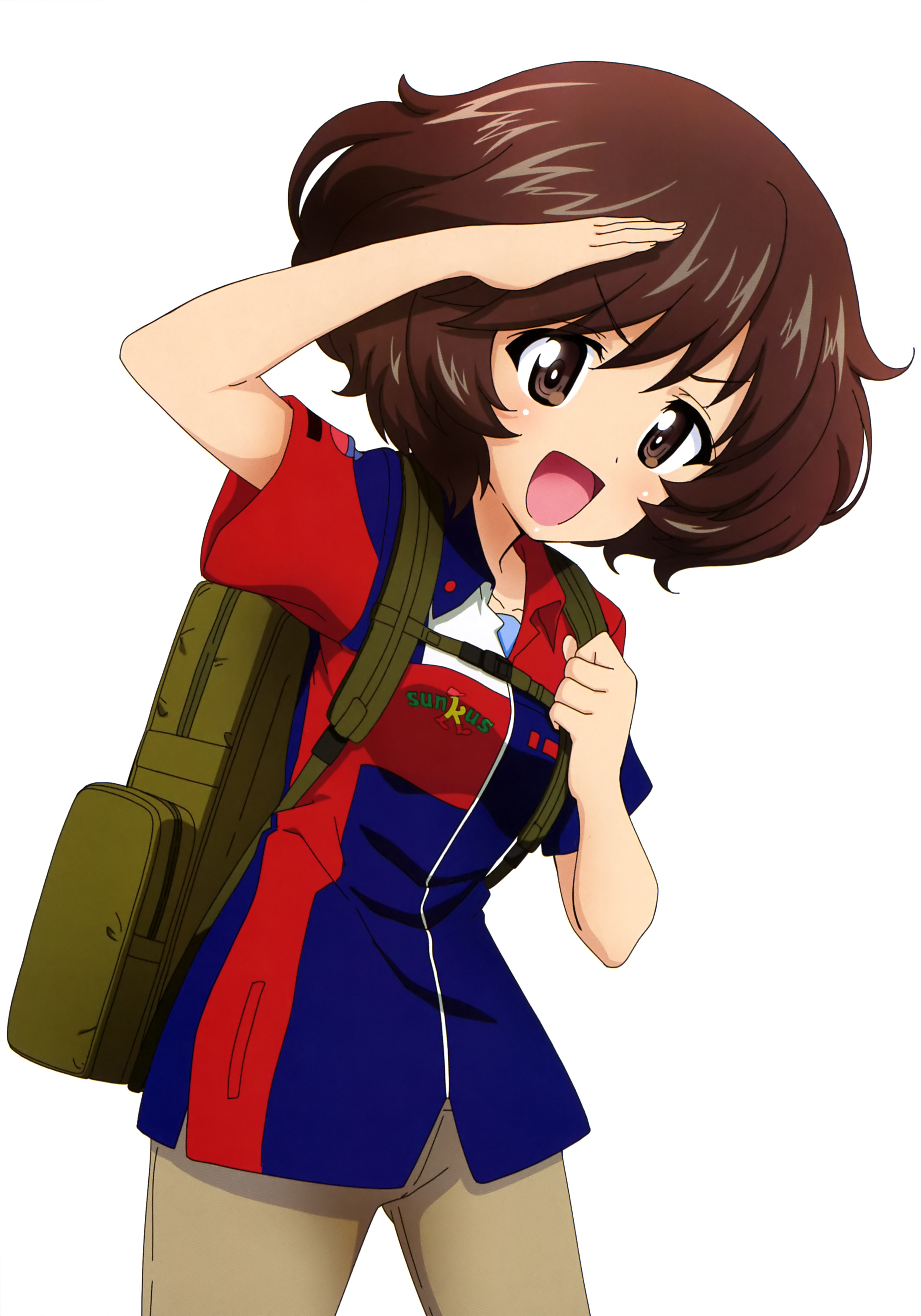 Kanau Girls Und Panzer Akiyama Yukari Uniform 933187 Yandere 